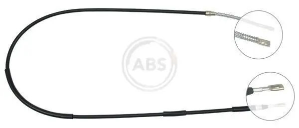 Seilzug, Feststellbremse hinten links hinten rechts A.B.S. K10985
