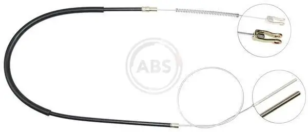 Seilzug, Feststellbremse hinten links hinten rechts A.B.S. K11216