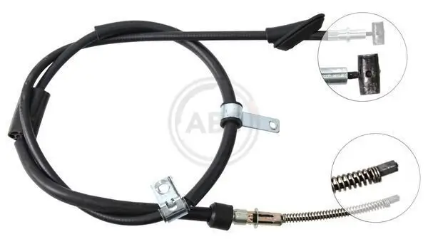 Seilzug, Feststellbremse hinten links hinten rechts A.B.S. K11336