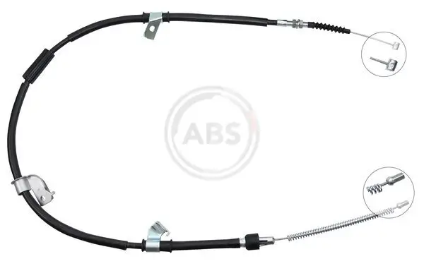Seilzug, Feststellbremse hinten links A.B.S. K11437