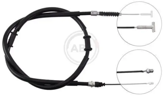Seilzug, Feststellbremse hinten links hinten rechts A.B.S. K11696 Bild Seilzug, Feststellbremse hinten links hinten rechts A.B.S. K11696
