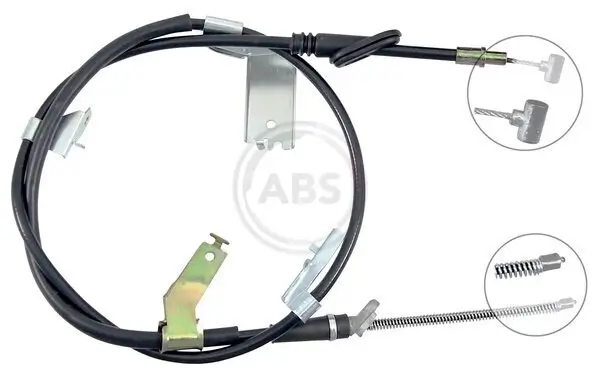 Seilzug, Feststellbremse hinten links A.B.S. K12037