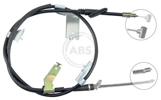 Seilzug, Feststellbremse hinten links A.B.S. K12037 Bild Seilzug, Feststellbremse hinten links A.B.S. K12037