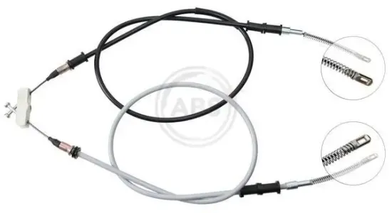 Seilzug, Feststellbremse hinten A.B.S. K12056 Bild Seilzug, Feststellbremse hinten A.B.S. K12056