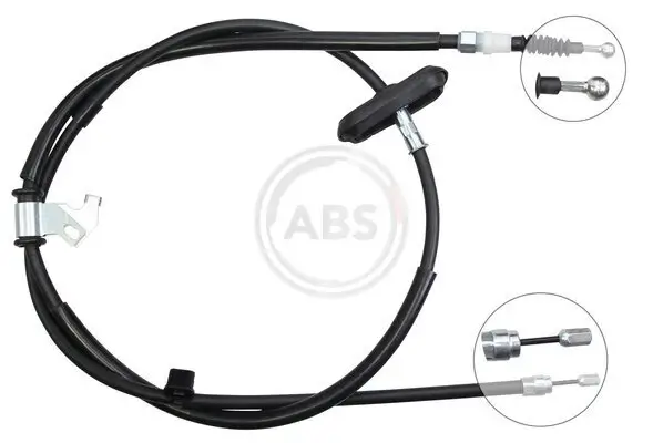 Seilzug, Feststellbremse hinten links A.B.S. K12060