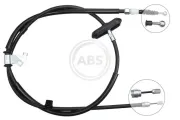 Seilzug, Feststellbremse hinten links A.B.S. K12060