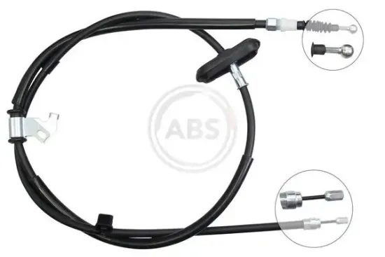 Seilzug, Feststellbremse hinten links A.B.S. K12060 Bild Seilzug, Feststellbremse hinten links A.B.S. K12060