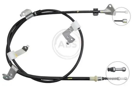 Seilzug, Feststellbremse hinten links A.B.S. K12072 Bild Seilzug, Feststellbremse hinten links A.B.S. K12072
