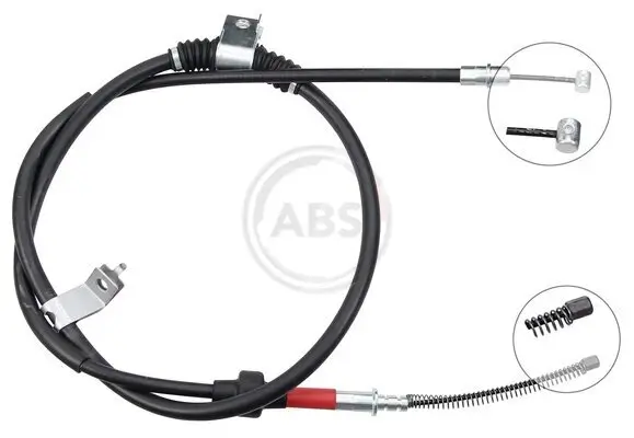 Seilzug, Feststellbremse hinten links A.B.S. K12085