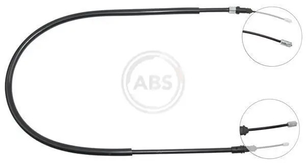 Seilzug, Feststellbremse hinten links hinten rechts A.B.S. K12286