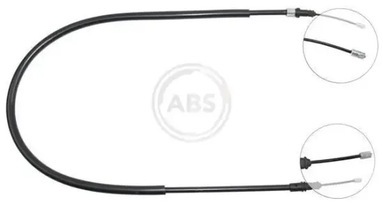 Seilzug, Feststellbremse hinten links hinten rechts A.B.S. K12286 Bild Seilzug, Feststellbremse hinten links hinten rechts A.B.S. K12286