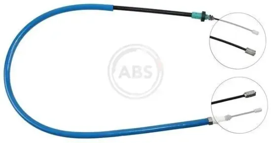 Seilzug, Feststellbremse hinten links hinten rechts A.B.S. K12306 Bild Seilzug, Feststellbremse hinten links hinten rechts A.B.S. K12306