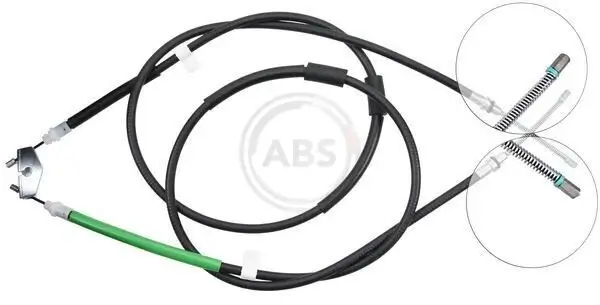 Seilzug, Feststellbremse hinten A.B.S. K12405