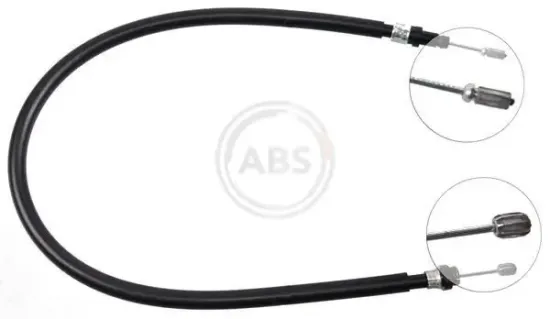 Seilzug, Feststellbremse hinten links A.B.S. K12447 Bild Seilzug, Feststellbremse hinten links A.B.S. K12447