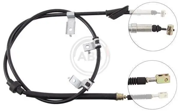 Seilzug, Feststellbremse hinten links A.B.S. K12508