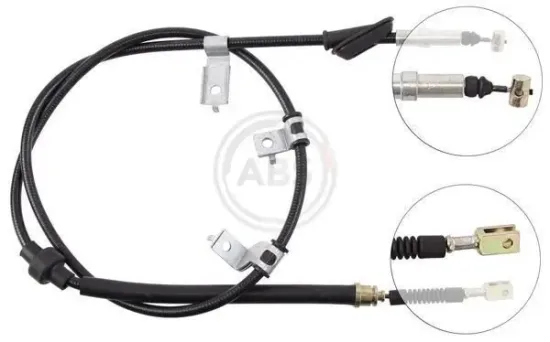 Seilzug, Feststellbremse hinten links A.B.S. K12508 Bild Seilzug, Feststellbremse hinten links A.B.S. K12508