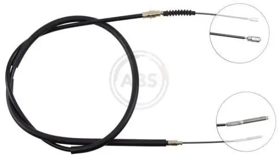 Seilzug, Feststellbremse hinten links A.B.S. K12517 Bild Seilzug, Feststellbremse hinten links A.B.S. K12517