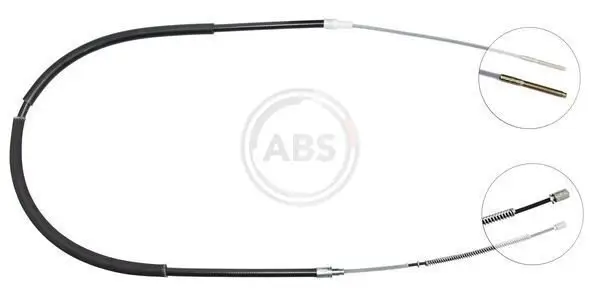 Seilzug, Feststellbremse hinten links hinten rechts A.B.S. K12546