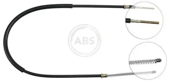 Seilzug, Feststellbremse hinten links A.B.S. K12597 Bild Seilzug, Feststellbremse hinten links A.B.S. K12597