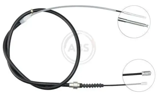 Seilzug, Feststellbremse hinten links hinten rechts A.B.S. K12786 Bild Seilzug, Feststellbremse hinten links hinten rechts A.B.S. K12786