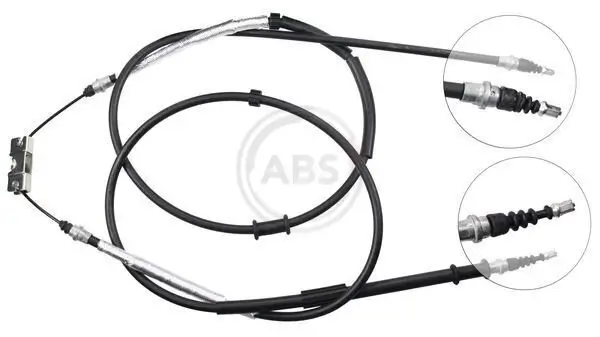 Seilzug, Feststellbremse hinten A.B.S. K13446