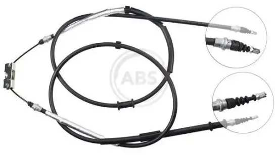 Seilzug, Feststellbremse hinten A.B.S. K13446 Bild Seilzug, Feststellbremse hinten A.B.S. K13446