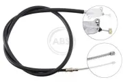 Seilzug, Feststellbremse hinten links A.B.S. K13447