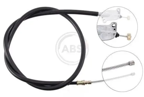 Seilzug, Feststellbremse hinten links A.B.S. K13447 Bild Seilzug, Feststellbremse hinten links A.B.S. K13447