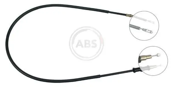 Seilzug, Feststellbremse hinten rechts A.B.S. K13458