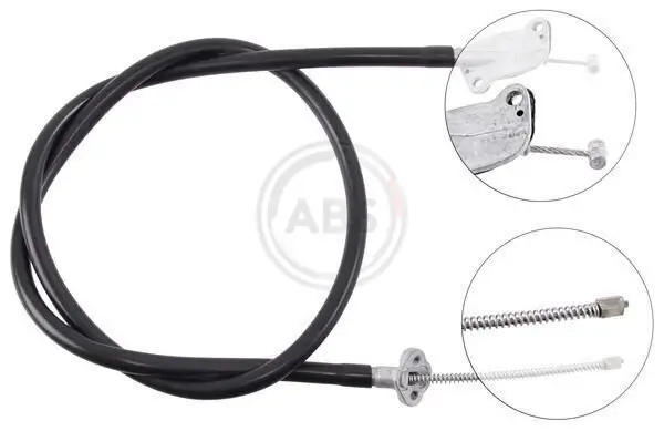 Seilzug, Feststellbremse hinten links A.B.S. K15707