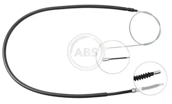 Seilzug, Feststellbremse hinten links hinten rechts A.B.S. K13496 Bild Seilzug, Feststellbremse hinten links hinten rechts A.B.S. K13496
