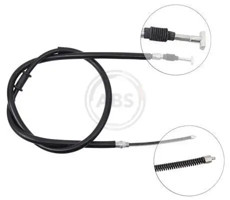 Seilzug, Feststellbremse hinten rechts A.B.S. K13688 Bild Seilzug, Feststellbremse hinten rechts A.B.S. K13688