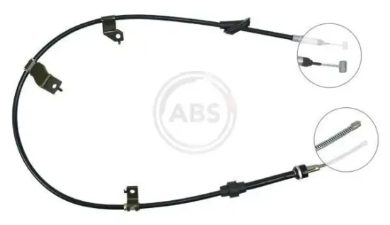 Seilzug, Feststellbremse hinten links A.B.S. K13807 Bild Seilzug, Feststellbremse hinten links A.B.S. K13807