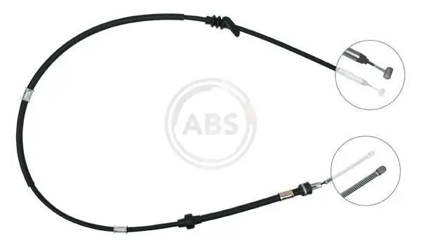 Seilzug, Feststellbremse hinten rechts A.B.S. K13988