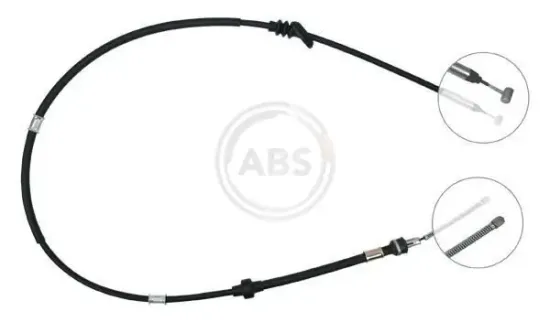 Seilzug, Feststellbremse hinten rechts A.B.S. K13988 Bild Seilzug, Feststellbremse hinten rechts A.B.S. K13988