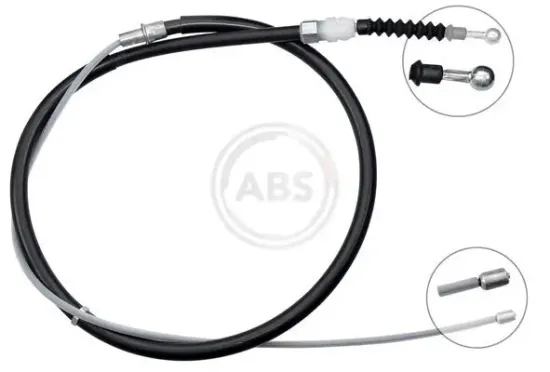 Seilzug, Feststellbremse hinten links hinten rechts A.B.S. K14035 Bild Seilzug, Feststellbremse hinten links hinten rechts A.B.S. K14035