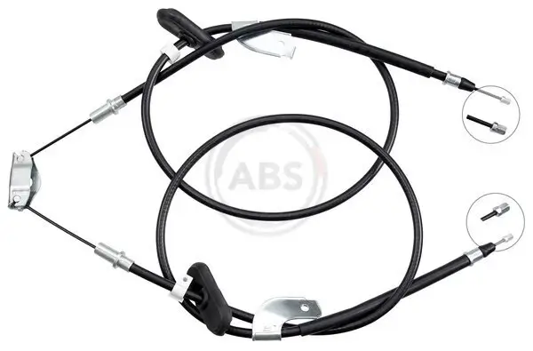 Seilzug, Feststellbremse hinten links hinten rechts A.B.S. K14040
