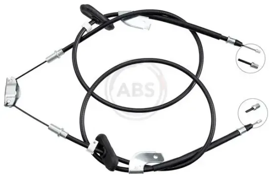 Seilzug, Feststellbremse hinten links hinten rechts A.B.S. K14040 Bild Seilzug, Feststellbremse hinten links hinten rechts A.B.S. K14040