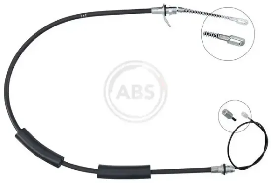 Seilzug, Feststellbremse hinten links A.B.S. K14049 Bild Seilzug, Feststellbremse hinten links A.B.S. K14049