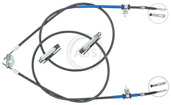 Seilzug, Feststellbremse Mitte A.B.S. K14061 Bild Seilzug, Feststellbremse Mitte A.B.S. K14061