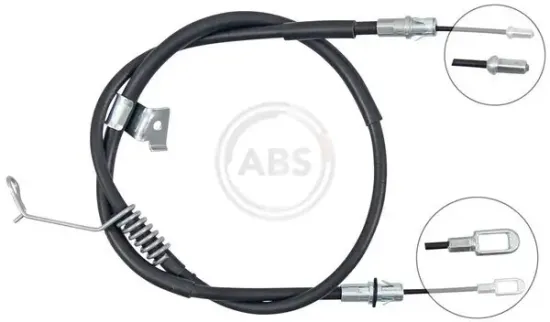 Seilzug, Feststellbremse hinten links A.B.S. K14075 Bild Seilzug, Feststellbremse hinten links A.B.S. K14075