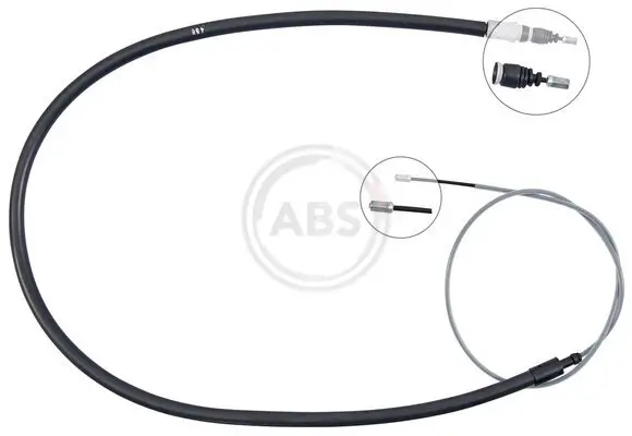 Seilzug, Feststellbremse hinten links hinten rechts A.B.S. K14079