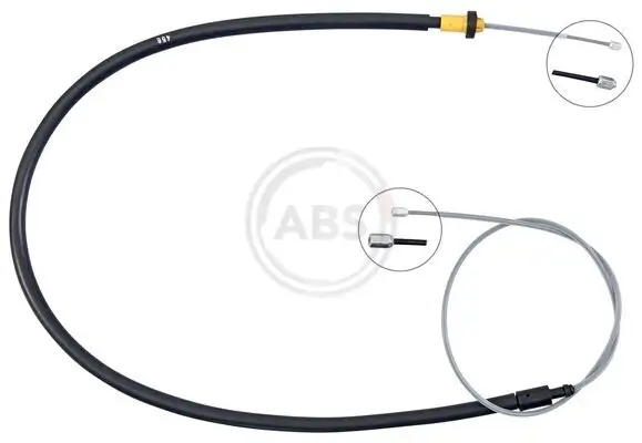 Seilzug, Feststellbremse hinten links hinten rechts A.B.S. K14080