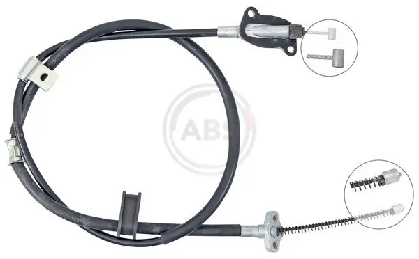 Seilzug, Feststellbremse hinten links A.B.S. K14084