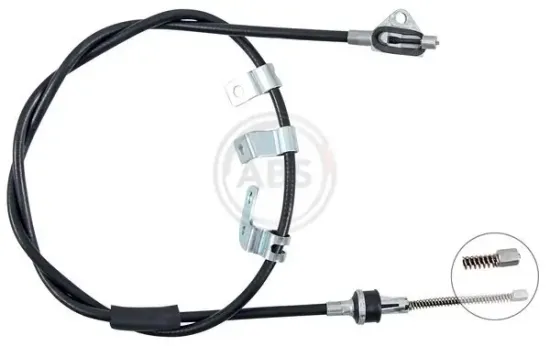 Seilzug, Feststellbremse hinten links A.B.S. K14090 Bild Seilzug, Feststellbremse hinten links A.B.S. K14090