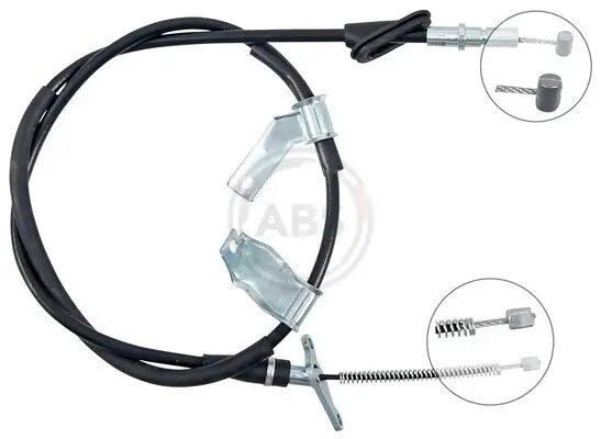 Seilzug, Feststellbremse hinten links A.B.S. K14093
