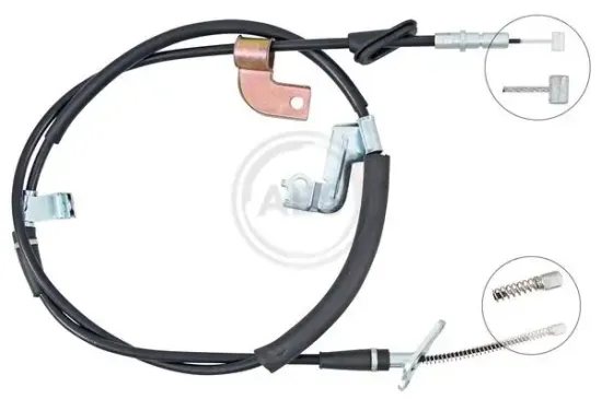 Seilzug, Feststellbremse hinten rechts A.B.S. K14109 Bild Seilzug, Feststellbremse hinten rechts A.B.S. K14109