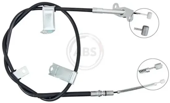 Seilzug, Feststellbremse hinten links A.B.S. K14126 Bild Seilzug, Feststellbremse hinten links A.B.S. K14126