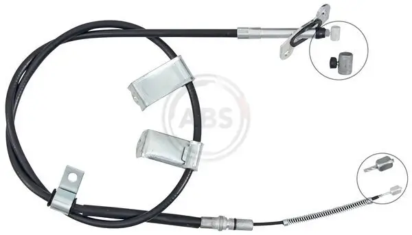 Seilzug, Feststellbremse hinten rechts A.B.S. K14129