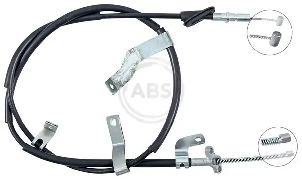 Seilzug, Feststellbremse hinten links A.B.S. K14134